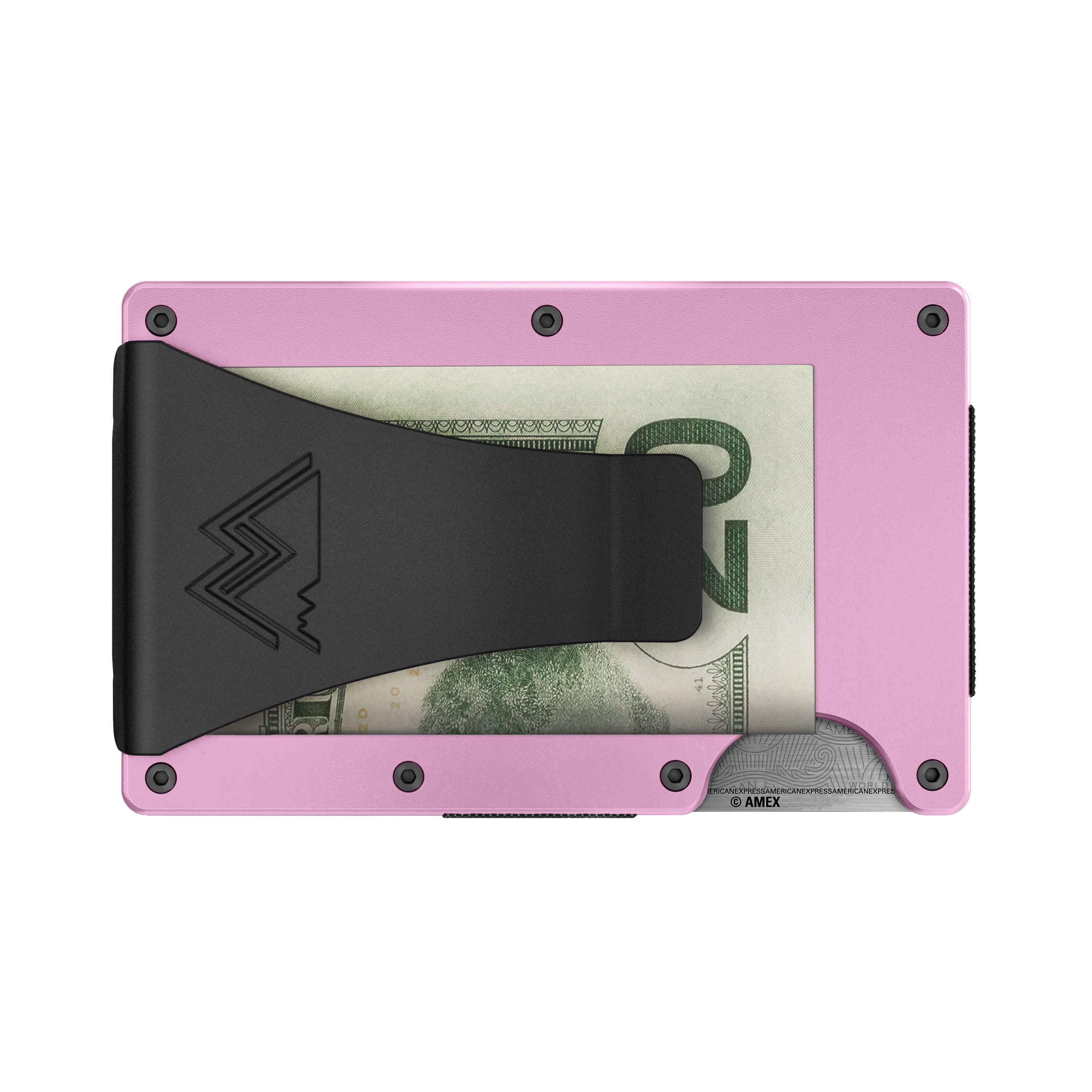 Metallic Pink Slim Wallet