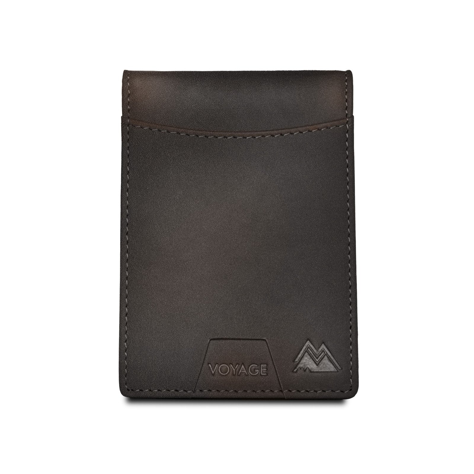 Leather Bifold Slim Wallet - Mountain Voyage Co